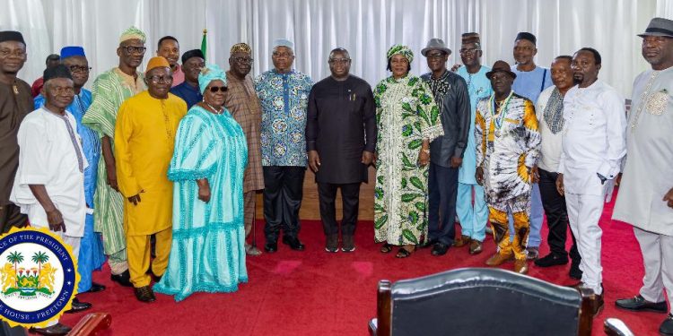 Council of Paramount Chiefs Expresses Gratitude to President Bio for Strengthening Their Institution, Pledges Unwavering Support