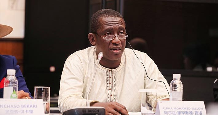 ALPHA MOHAMED JALLOH –DIRECTOR CHINA AFRICA INSTITUTE UNIVERSITY OF MAKENI
