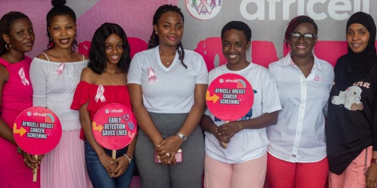 Africell Sierra Leone Provides Free Breast Cancer Screening and Treatment for Employees