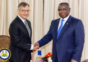 Ambassador Jacek Jankowski Presents Letters of Credence to the President of Sierra Leone