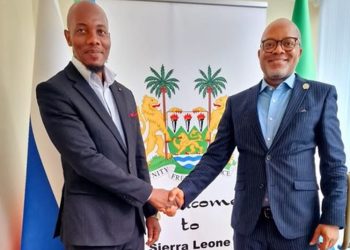 Ombudsman of Sierra Leone Pays Courtesy Call on Ambassador Yongawo