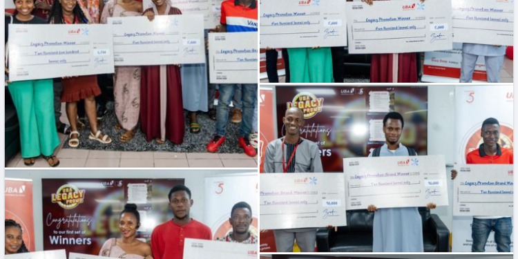 UBA Sierra Leone Rewards Loyal Customers in First Raffle Draw of the UBA Legacy Promo