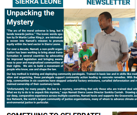 NAMATI Unpacking the  Mystery