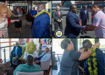 President Bio Arrives in Samoa for the 27th Commonwealth Heads of Government Meeting