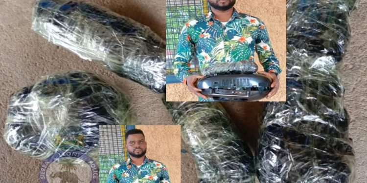 Police Nab Suspected Drug Dealer Smuggling Kush in Musical Tape