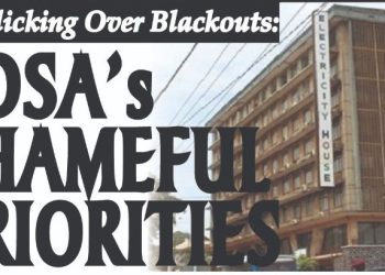 Bootlicking Over Blackouts:  EDSA’s SHAMEFUL PRIORITIES