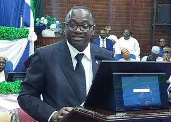 Finance Minister Sheku A.F. Bangura