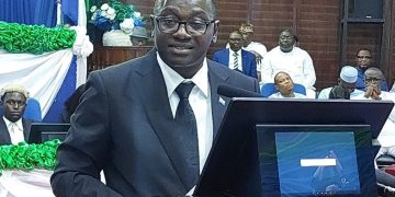 Finance Minister Sheku A.F. Bangura