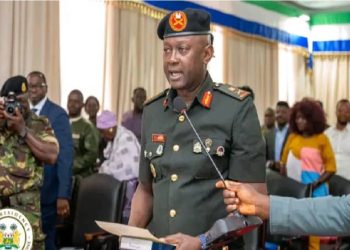 NEW CHIEF OF DEFENCE STAFF SWORN IN