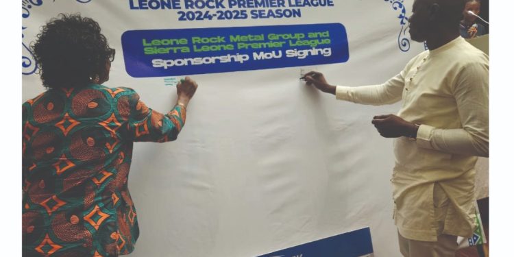 Leone Rock Secures $150,000 Sponsorship for Sierra Leone Premier League