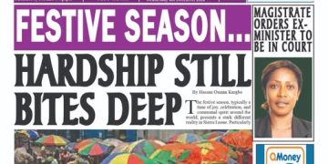 FESTIVE SEASON… HARDSHIP STILL BITES DEEP