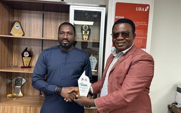 National Climate Ambassador Award… SHOUT CLIMATE CHANGE AFRICA HONOURS UBA-SL MD/CEO