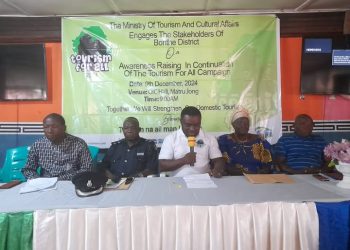 Minister takes Tourism Awareness to Bonthe