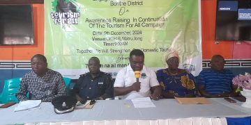 Minister takes Tourism Awareness to Bonthe