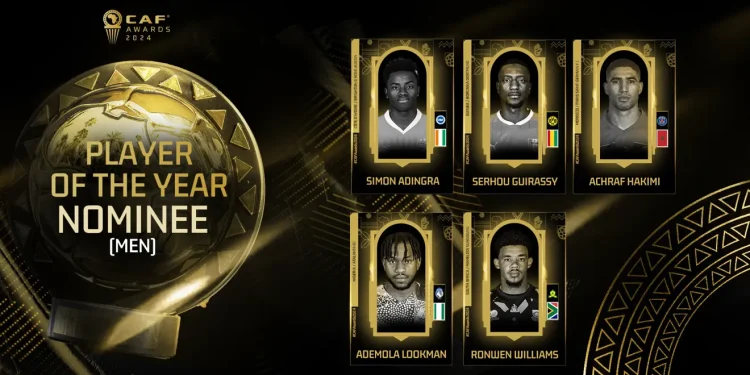 CAF awards 2024…  Celebrating African Football’s Finest Talents