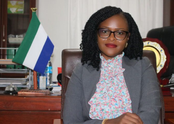 Dr. Haja Ramatulai Wurie (Mrs. Kamara) Minister of Technical and Higher Education