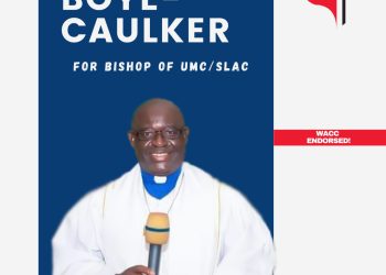 With WACC’s Delegates Endorsement: Rev. James Boye-Caulker is poised to take leadership of UMC/SLAC