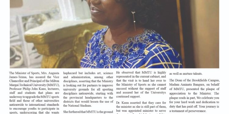 Sports Minister reveals University Sport Arenas to be upgraded