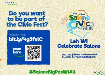 All Roads Lead to Salone Civic Festival On December 11 & 12