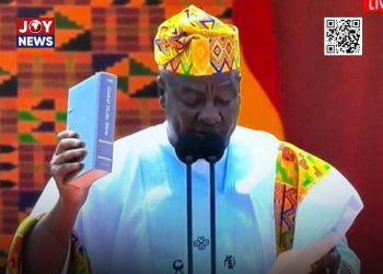 Bio Attends Inauguration of Ghana’s Mahama