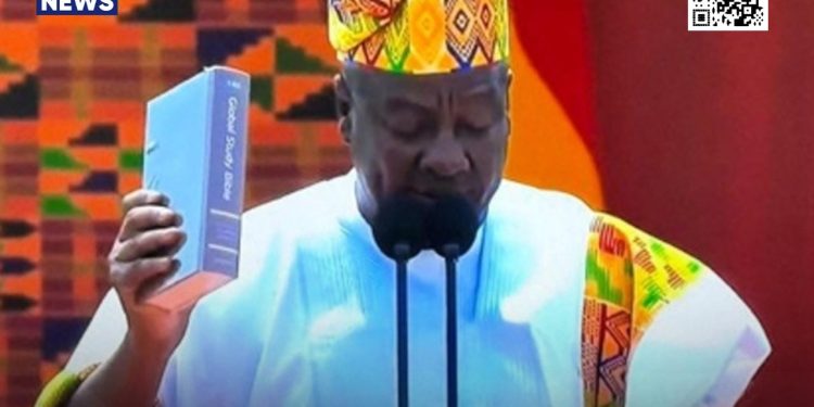 Bio Attends Inauguration of Ghana’s Mahama