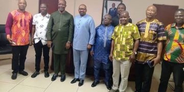 Vice President Visits Ministry of Employment and Labour