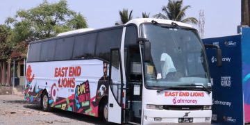 East End Lions Celebrates Milestone 52-Seater Team Bus