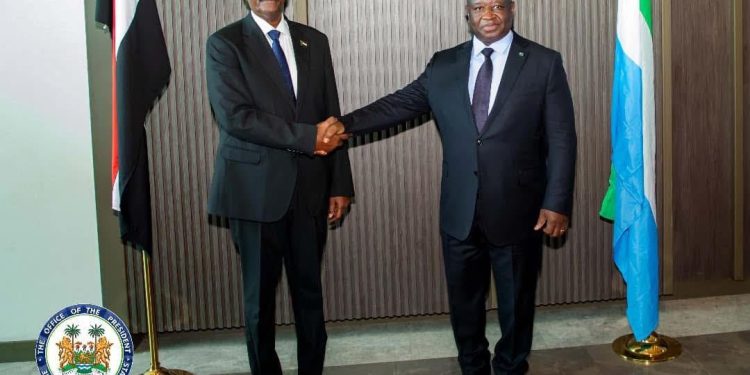 In Pursuit of Peace and Security… Sierra Leone, Sudan Strengthen Ties