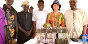 Minenet Pays Surface Rent to Ribbi, Bumpeh & Kagboro Chiefdom Landowners