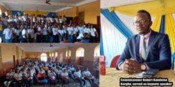 Commissioner Robert Kondema Kargbo served as keynote speaker
