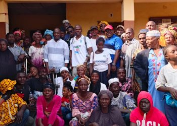 ‘Eat and Talk Peace Initiative’…  Dr. Kaifala Marrah brings Hope, Appreciation to Koinadugu Disabled Community