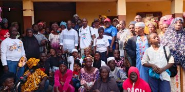 ‘Eat and Talk Peace Initiative’…  Dr. Kaifala Marrah brings Hope, Appreciation to Koinadugu Disabled Community