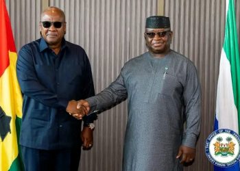 Mahama Visits Bio
