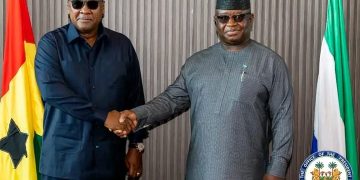Mahama Visits Bio