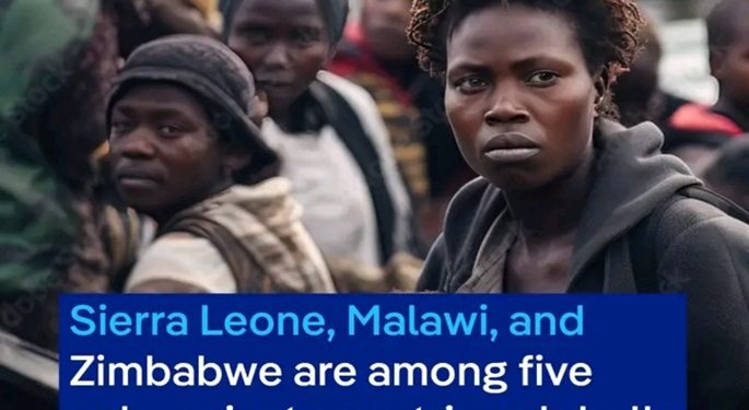 SIERRA LEONE RANKED AMONG WORLD’S UNHAPPIEST COUNTRIES