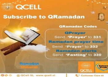 To Help Muslims Stay Connected… Qcell- SL Brings QRamadan Services to subscribers