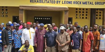 Leone Rock Celebrates Handing-over Ceremony of  Renovated Babangida Hall in Binkolo      