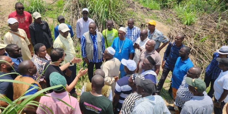 Dr. Kandeh Yumkella Visits Proposed Site for Africa50 50MW Solar Energy Project in Kono,Commends President Julius Maada Bio for his Visionary Leadership