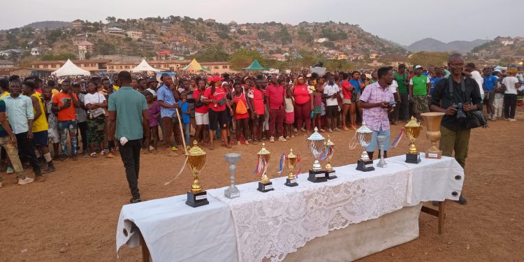 Adonkia Hall wins 2005 MMTU Sports Meet
