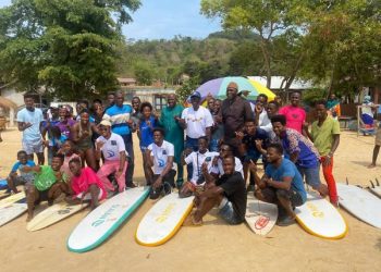 Government Engages Bureh Beach Community on Establishing National Surfing Federation