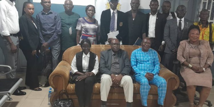 National Task Force on Anti -Traficking in Persons Investigation Team Engages the Minister of Internal Affairs on Measures & Actions against Traficking in persons