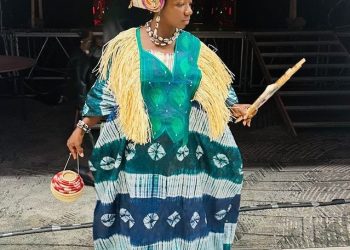 At UBA Group’s 75th Anniversary in Nigeria…  UBA- Sierra Leone’s Kumba Dazzles in Cultural Glamour