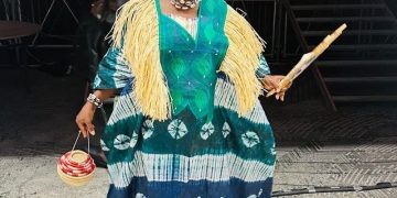 At UBA Group’s 75th Anniversary in Nigeria…  UBA- Sierra Leone’s Kumba Dazzles in Cultural Glamour