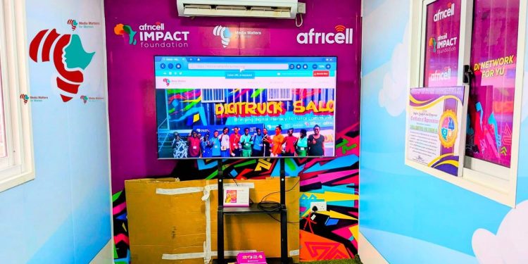 Africell Partners with Media Matters to Empower Rural Schoolgirls and Entrepreneurs with Digital Skills