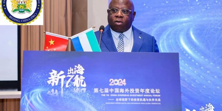 At Hubei Province’s “Go Global” Alliance…  Sierra Leone Ambassador to China Advocates Strengthened Economic Ties