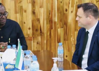 IRISH MINISTER CALLS ON MINISTER OF FINANCE