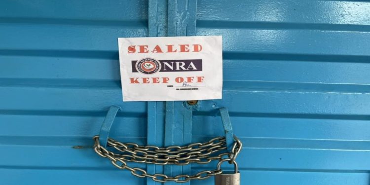 Over Compliance Issues…  NRA Temporarily Seals Off EDSA, SLRSA Offices