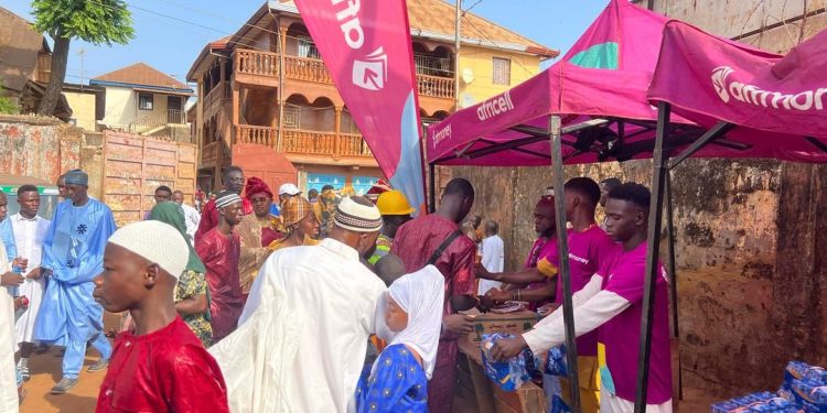 Africell Enhances Eid Prayers with Generous Community Support