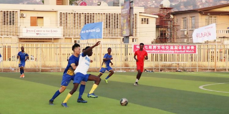 UNITY THROUGH SPORT: CRSG HOSTS INTERCULTURAL FRIENDSHIP FOOTBALL MATCH IN FREETOWN