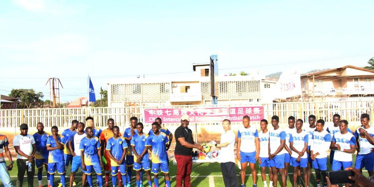 UNITY THROUGH SPORT: CRSG HOSTS INTERCULTURAL FRIENDSHIP FOOTBALL MATCH IN FREETOWN